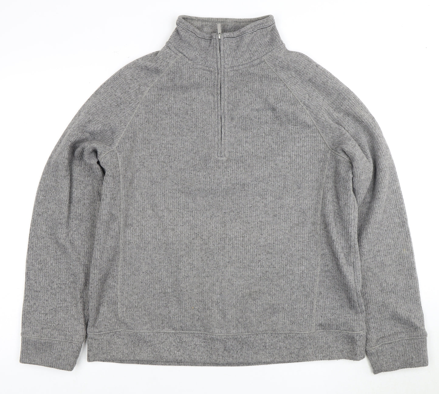 Craghoppers Men's Grey 1/4 Zip Sweatshirt L