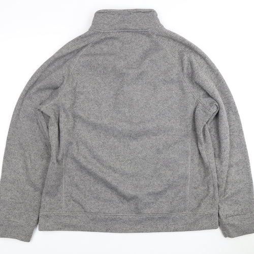 Craghoppers Men's Grey 1/4 Zip Sweatshirt L