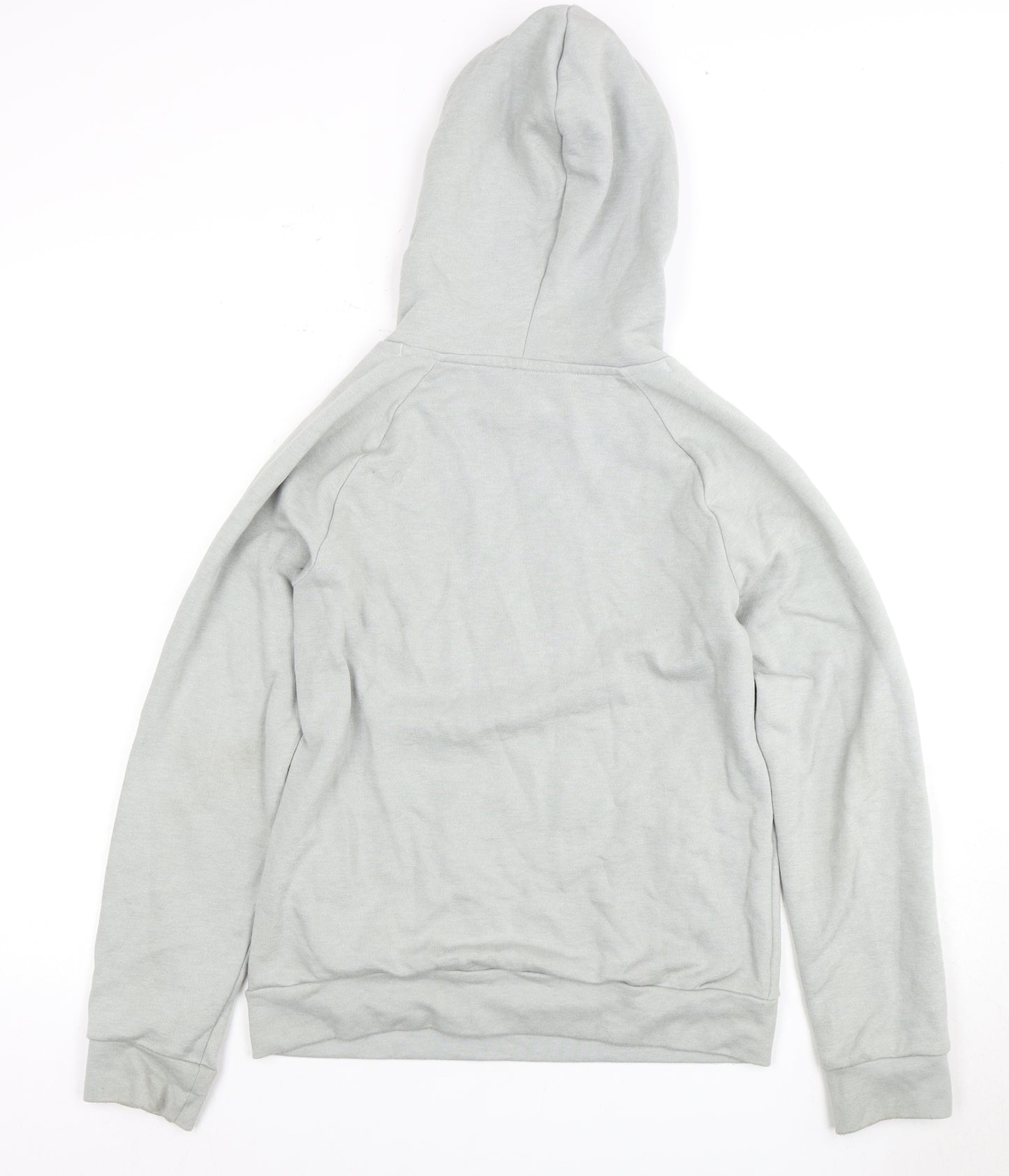 Under Armour Boys Grey Pullover Hoodie Size L Logo