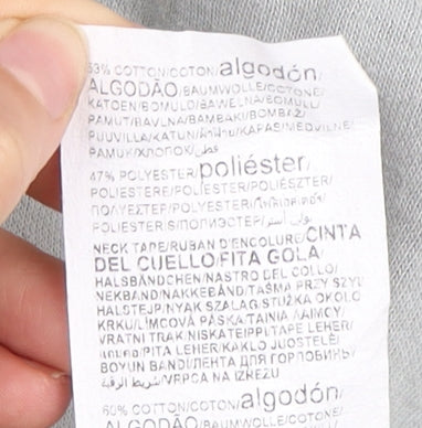 Under Armour Boys Grey Pullover Hoodie Size L Logo