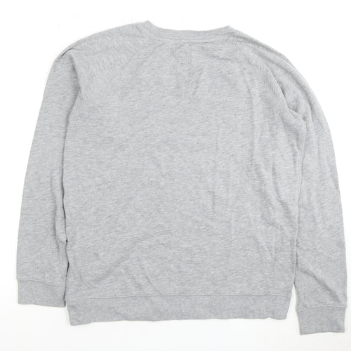 Jack Wills Grey Sweatshirt Unisex Adults UK 12 Pullover