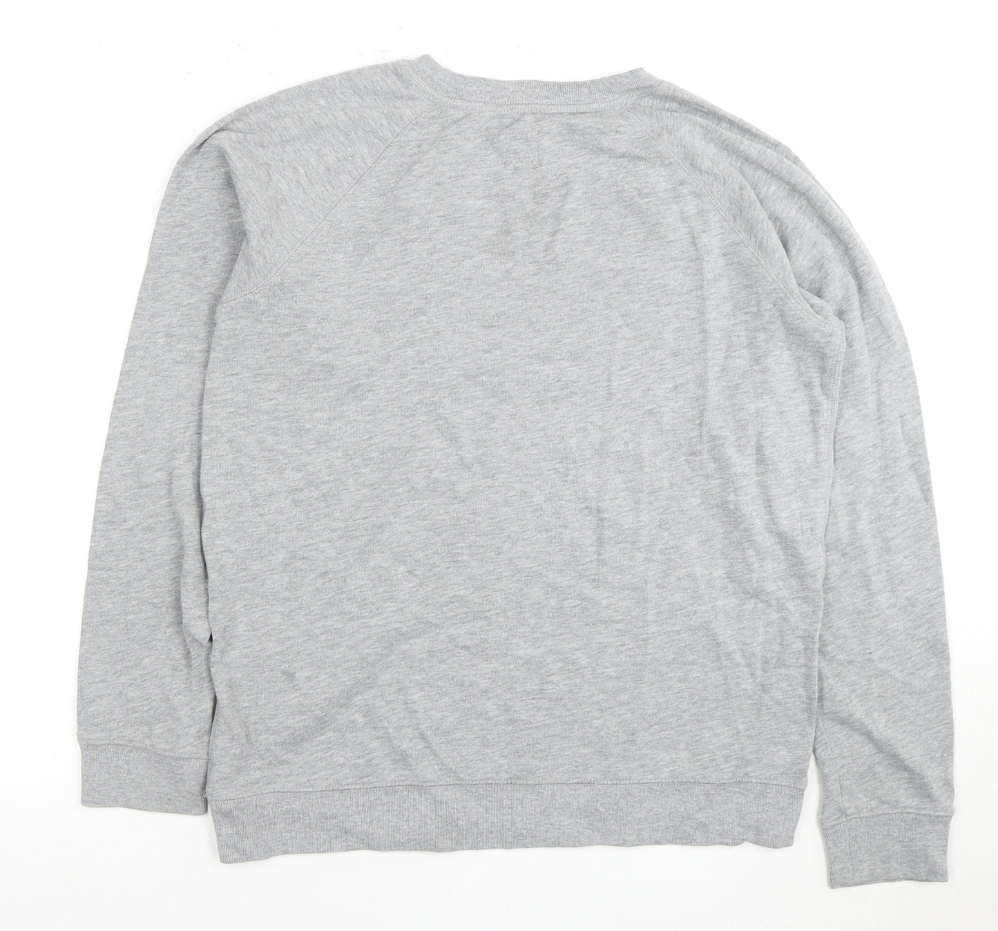 Jack Wills Grey Sweatshirt Unisex Adults UK 12 Pullover