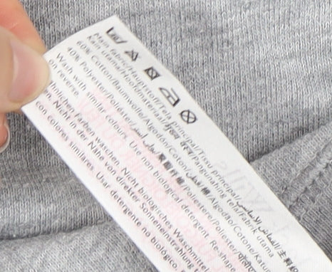 Jack Wills Grey Sweatshirt Unisex Adults UK 12 Pullover