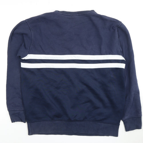 Ellesse Unisex Blue XL Logo Sweatshirt Pullover