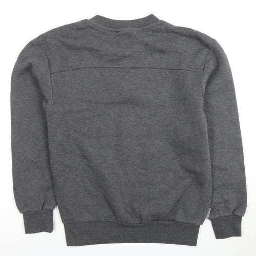 Slazenger Boys Grey Sweatshirt 11-12 Years Crew Neck