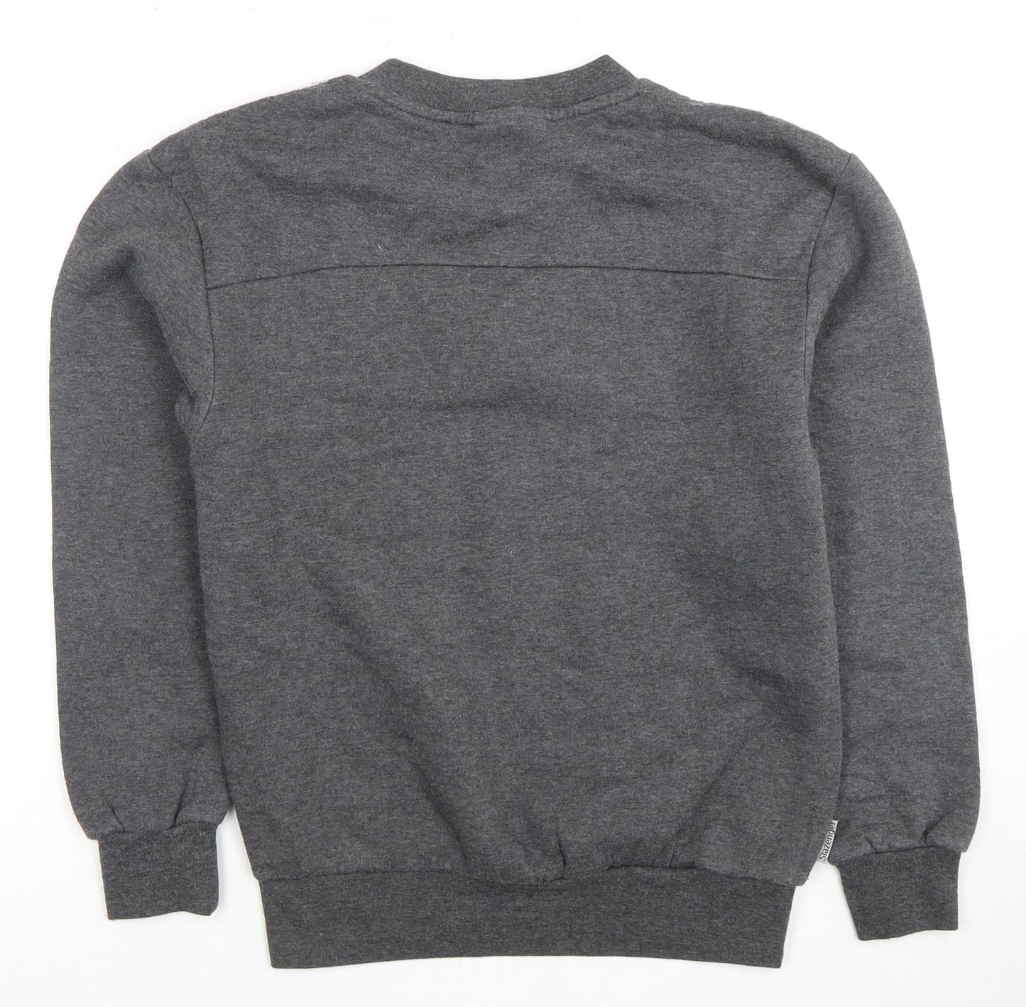 Slazenger Boys Grey Sweatshirt 11-12 Years Crew Neck