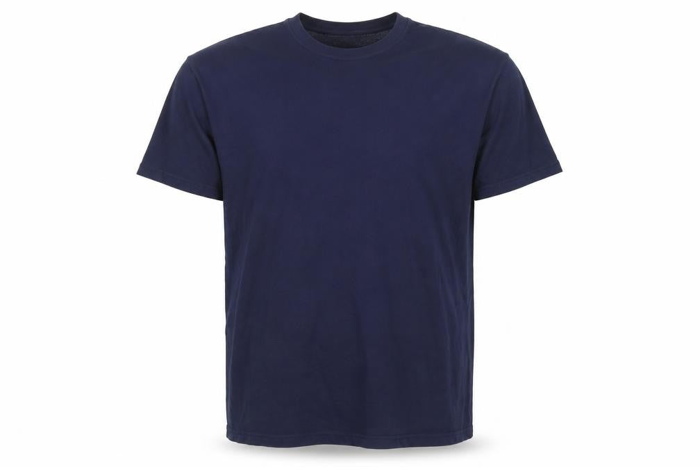 Front view of James Pringle Men's Blue XL Colourblock T-Shirt