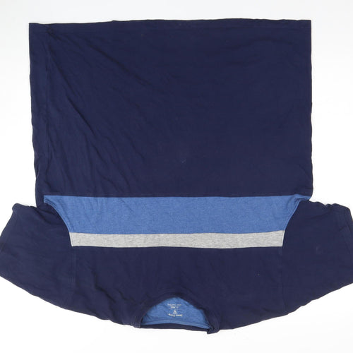 James Pringle Men's Blue XL Colourblock T-Shirt