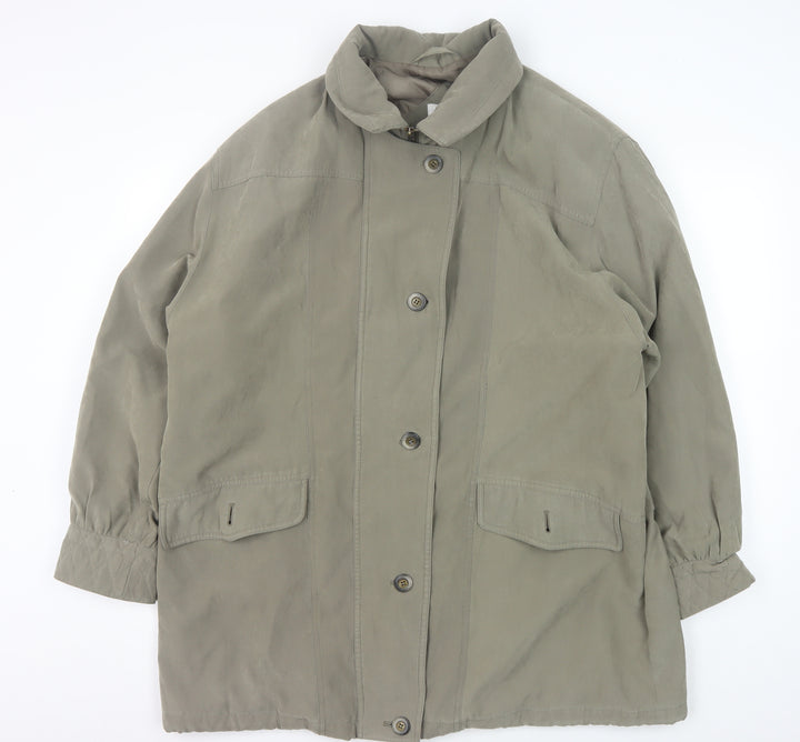 Dannimac Men's Green Cotton Blend Jacket XL