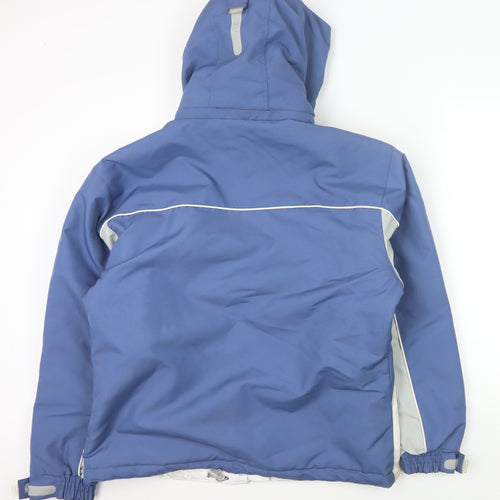 Trespass Women's Blue Ski Jacket Size 14 - Waterproof