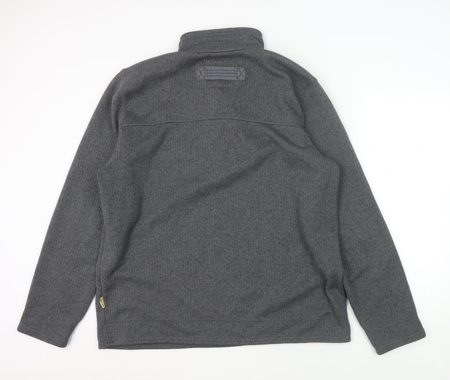Marks and Spencer Men's Grey XL Collared Sweatshirt