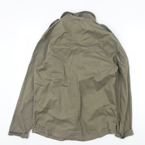New Look Women's Green Military Jacket Size 10