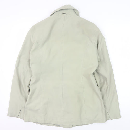 GoldiX Women's Beige Jacket Size 8 Button-Up Casual