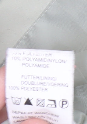 GoldiX Women's Beige Jacket Size 8 Button-Up Casual