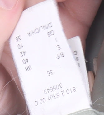 GoldiX Women's Beige Jacket Size 8 Button-Up Casual