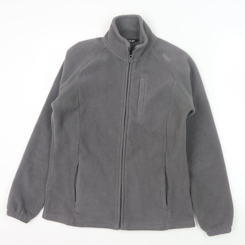 Romester Unisex Grey Fleece Jacket M Full Zip