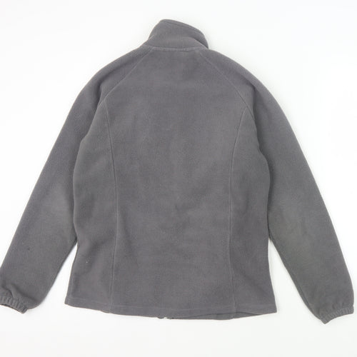 Romester Unisex Grey Fleece Jacket M Full Zip