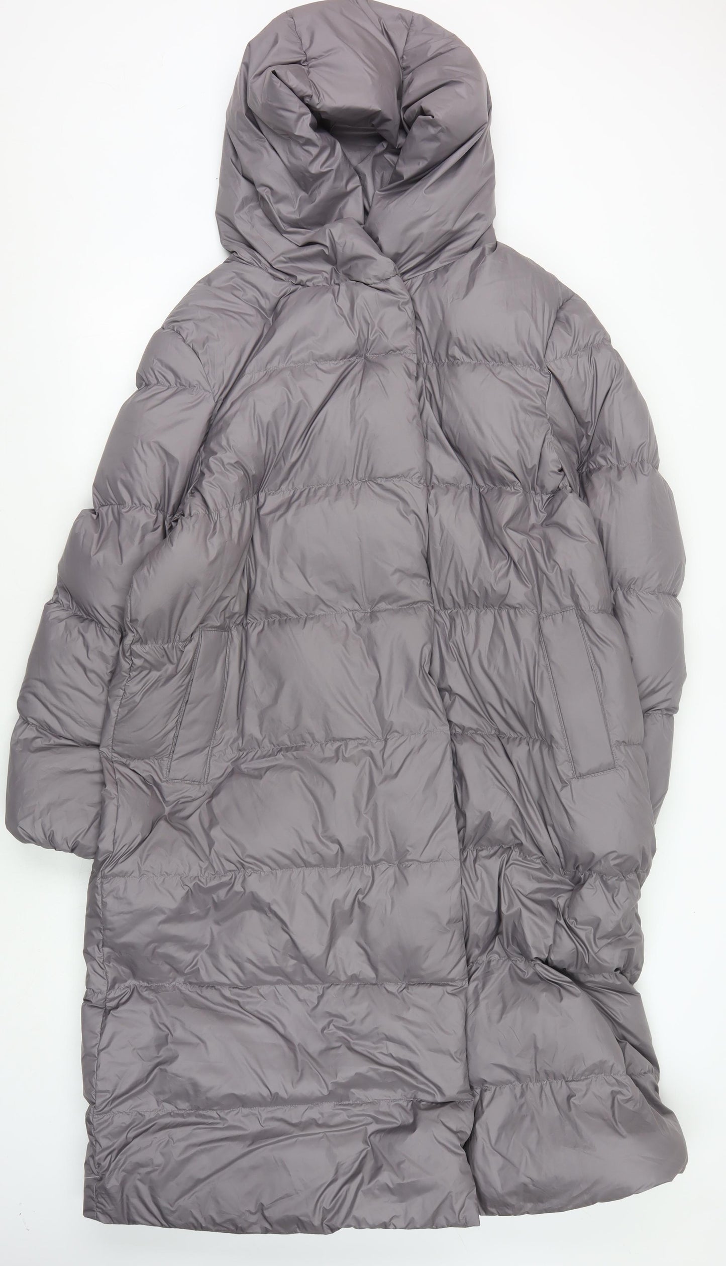 Marks and Spencer Women's Grey Puffer Jacket Size 18