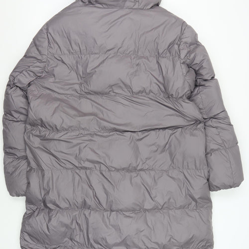 Marks and Spencer Women's Grey Puffer Jacket Size 18