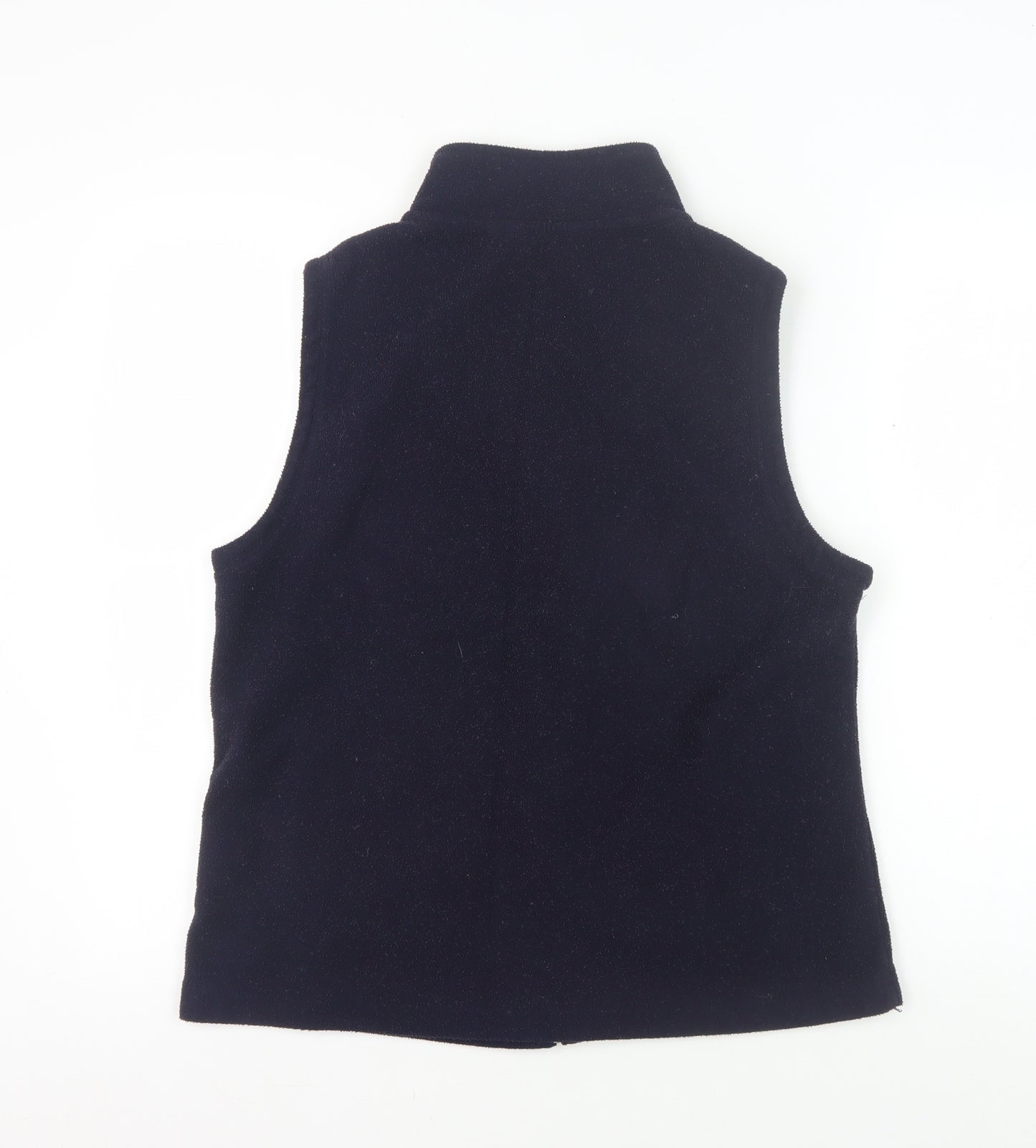 Isle Essentials Women's Black M Waistcoat Full Zip