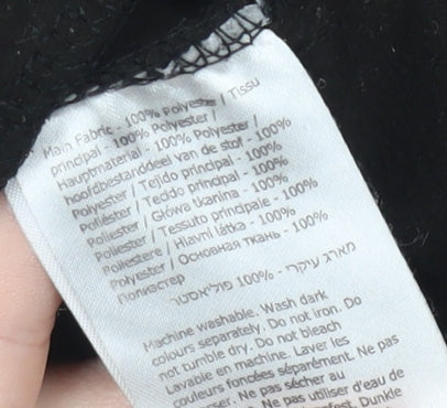 Regatta Women's Black Fleece Jacket, Size 8, Full Zip