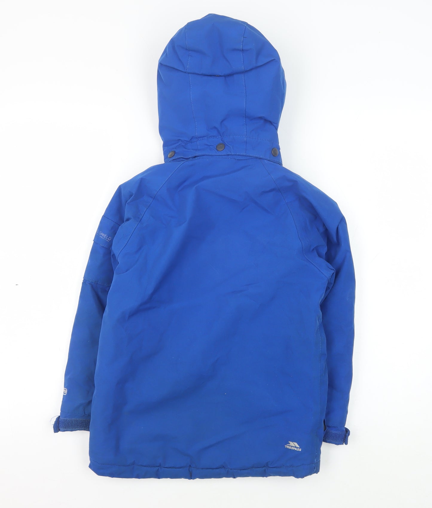Trespass Boys Blue Parka Jacket 5-6 Years Waterproof Winter