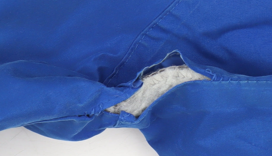 Trespass Boys Blue Parka Jacket 5-6 Years Waterproof Winter