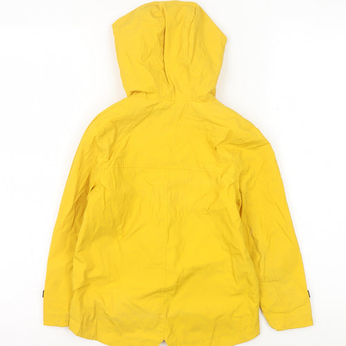Marks and Spencer Girls Yellow Jacket, Age 4-5, Snap Closure
