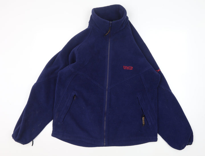 Regatta Men's Blue S Basic Jacket, Outdoor, Full Zip