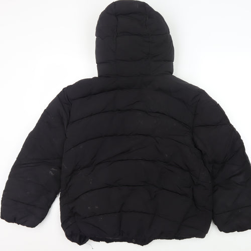 R essentiel Women's Black Puffer Jacket Size 10
