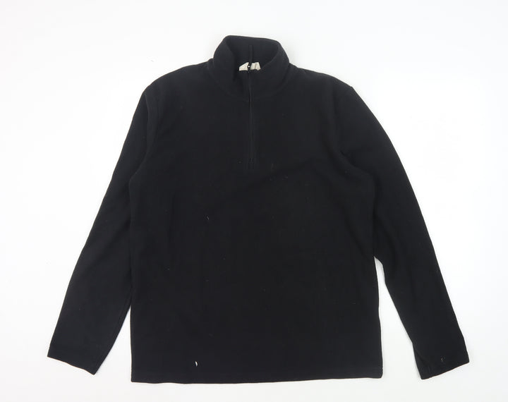 Mountain Warehouse Mens Black Pullover Sweatshirt M