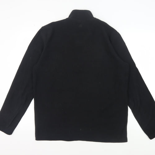 Mountain Warehouse Mens Black Pullover Sweatshirt M