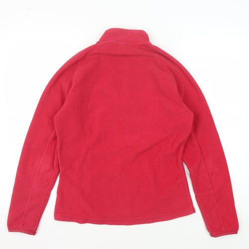 Decathlon Women's Red Fleece Sweatshirt UK 12