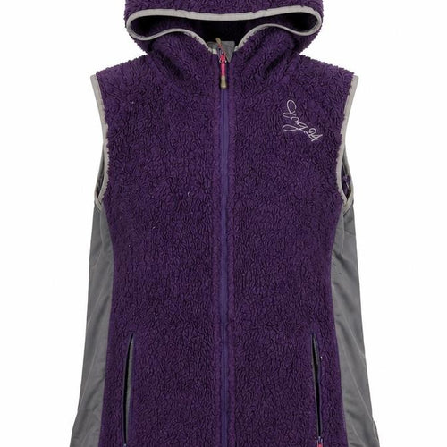 TOG24 Women's Hooded Purple Fleece Jacket Size 8-10
