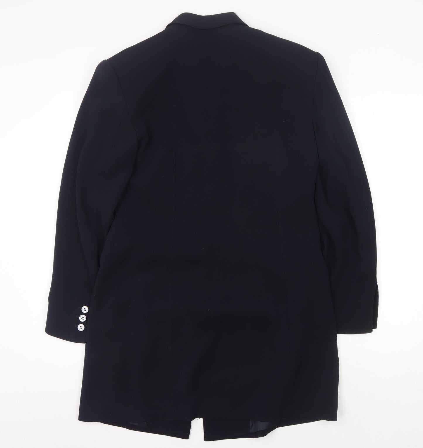 Planet Women's Black Blazer Size 12 Single-Breasted