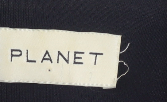 Planet Women's Black Blazer Size 12 Single-Breasted