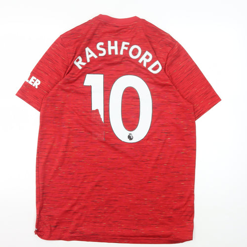 Adidas Men's Red Football Jersey L