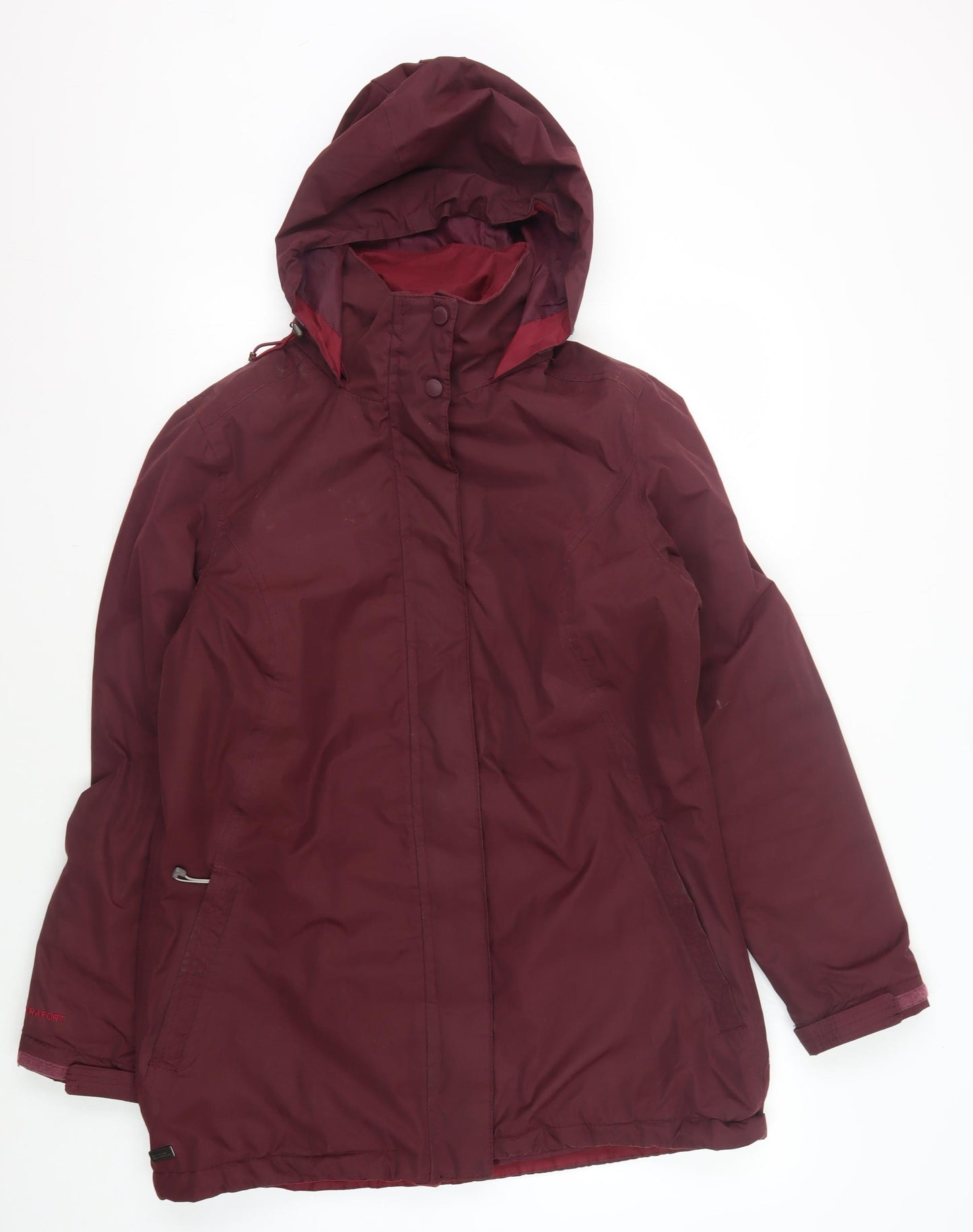 Regatta Women's Red Rain Coat Jacket Size 16
