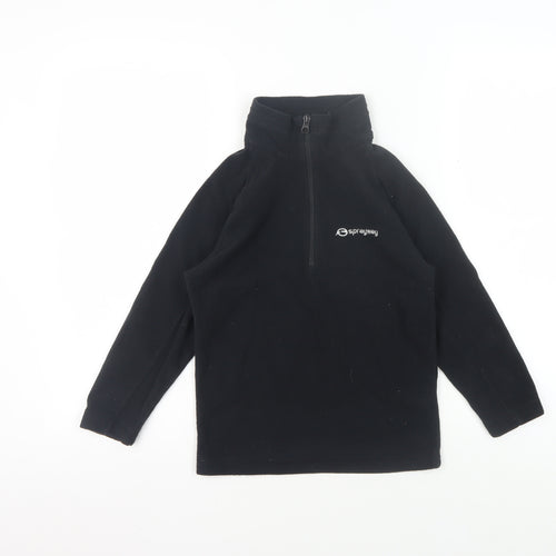 Sprayway Girls' Black Fleece Sweatshirt 6-7 Years
