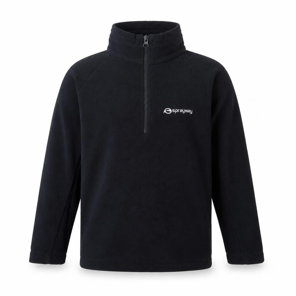 Sprayway Girls' Black Fleece Sweatshirt 6-7 Years