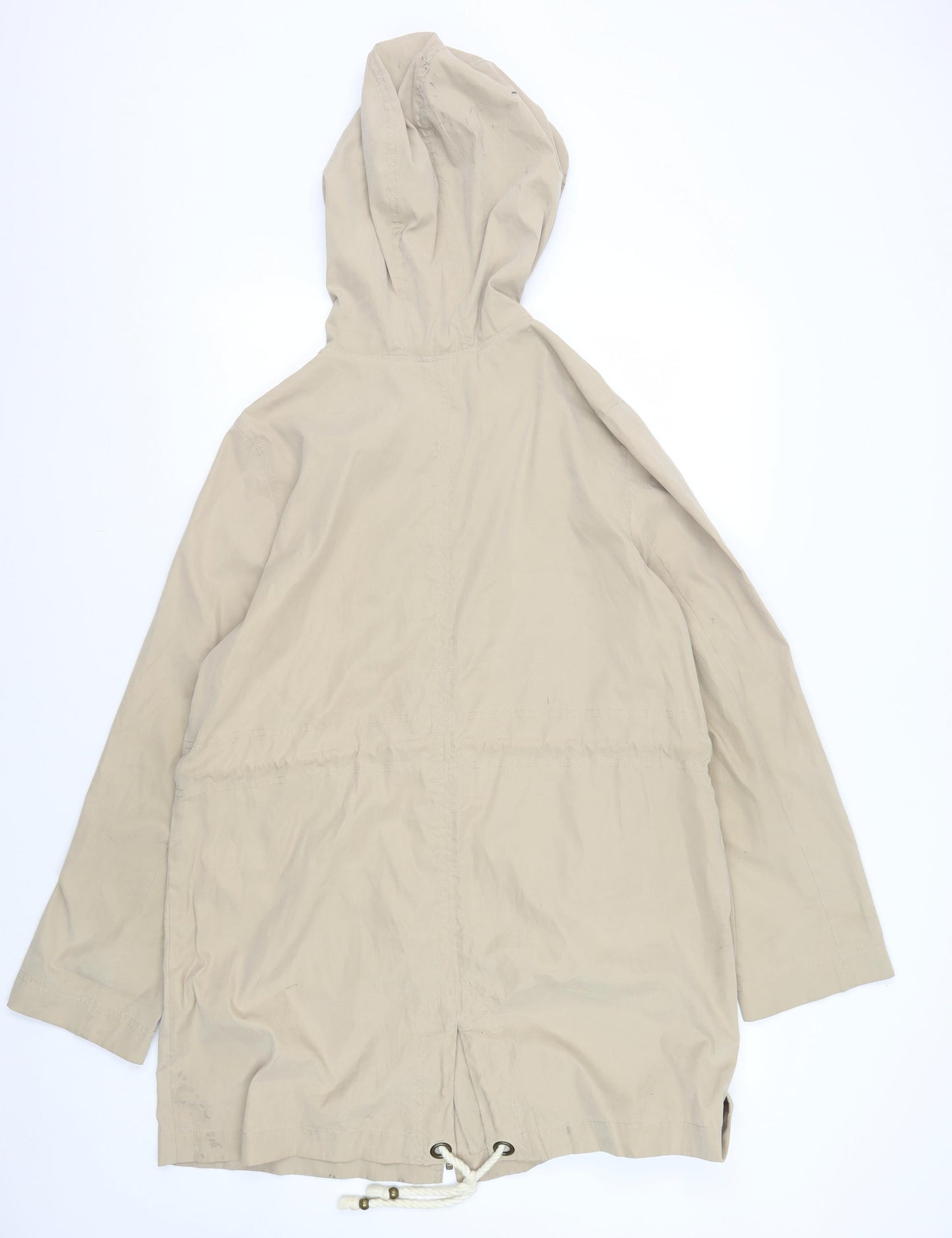 Laura Ashley Women's Beige Anorak Jacket Size 16