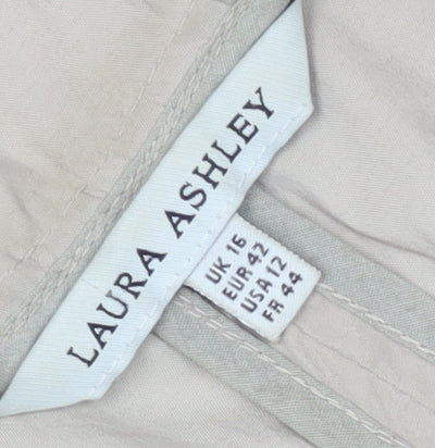 Laura Ashley Women's Beige Anorak Jacket Size 16