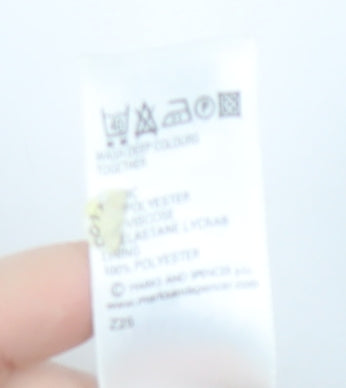 Marks and Spencer Women's Beige Knee Length Skirt UK 16