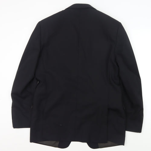 Marks and Spencer Men's Black Blazer, Size 40R
