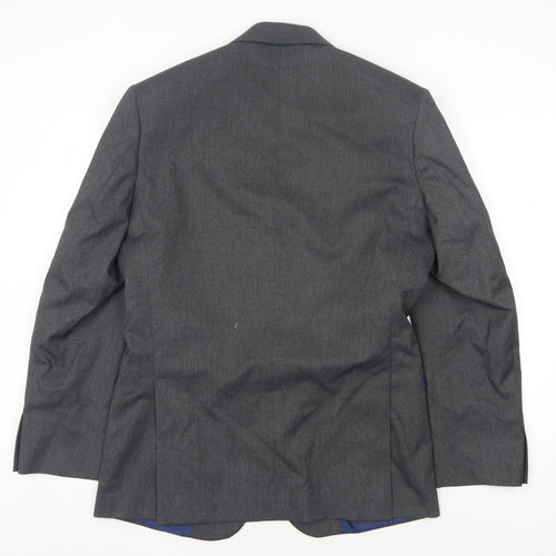 Marks and Spencer Men's Grey Blazer, Size 38R