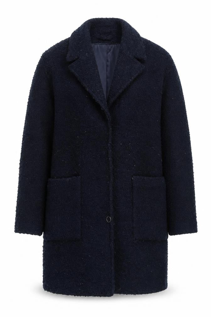 Front view of Vero Moda Women's Black Coat, size S