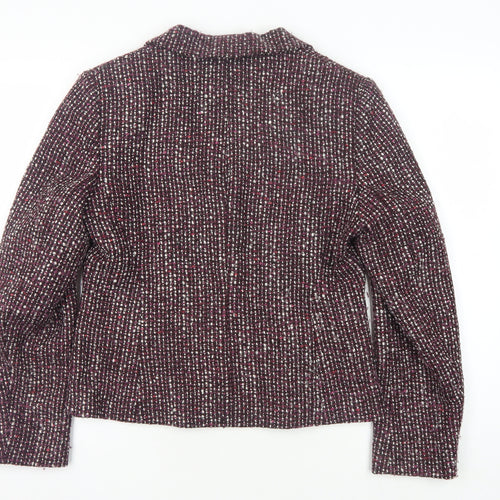 ALEX & Co. Women's Multicoloured Bouclé Blazer Size 12