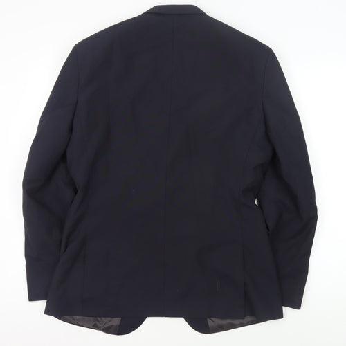 Next Men's Blue Suit Jacket Regular Fit 38R