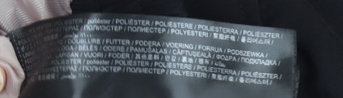 MNG Women's Black Bomber Jacket Size L Casual Chic