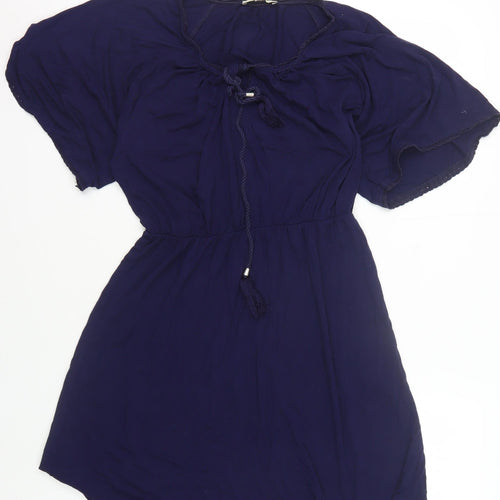 Oasis Women's Blue A-Line Dress Size S